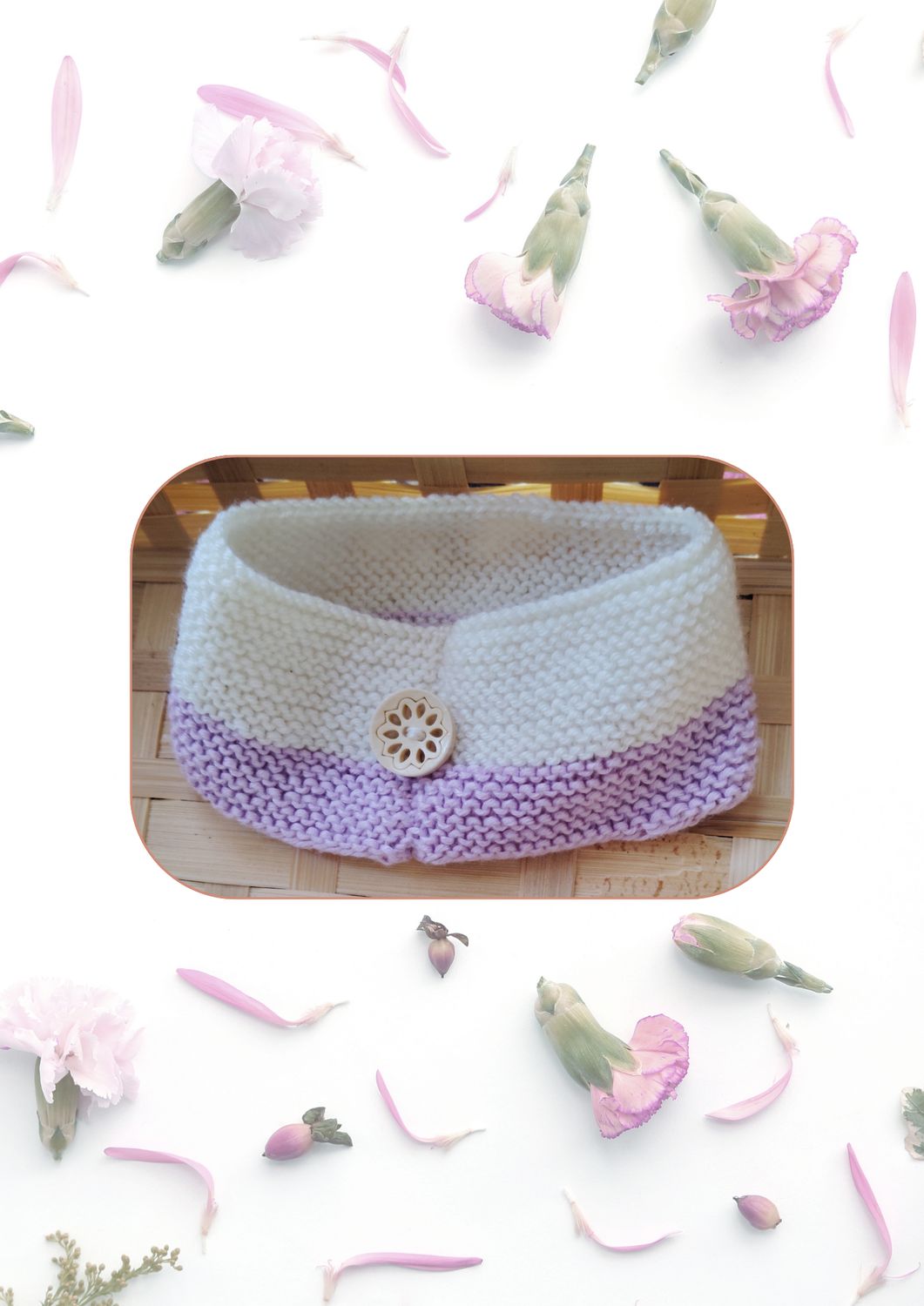 Bufandita Pequeña Rosa