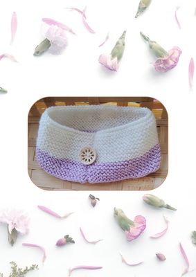 Cotton - Bufandita Pequeña Rosa