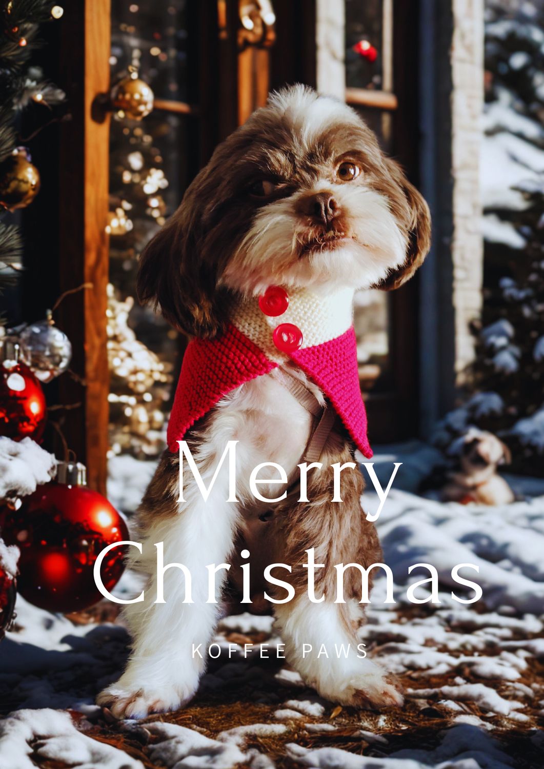 Bufanda Merry Christmas