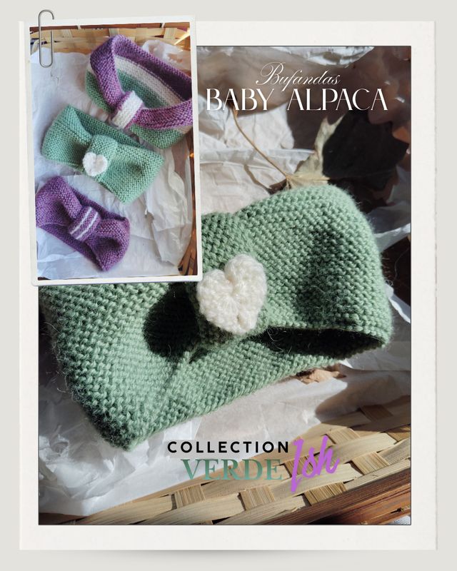 Collection Verde Ish Scarves - Baby Alpaca