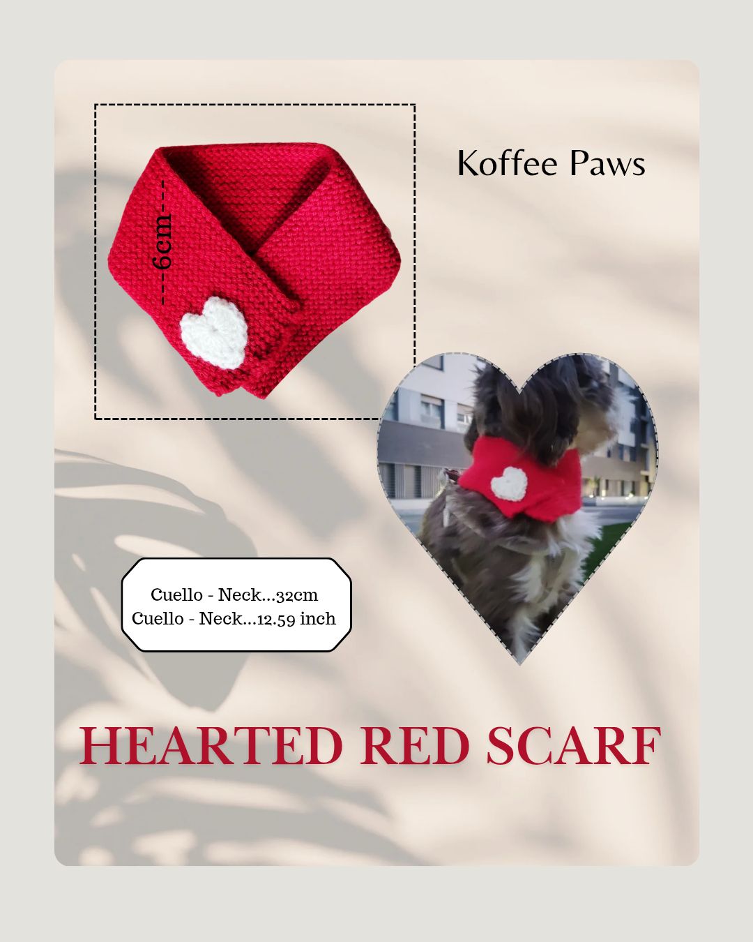 Corazón - Red Scarf 