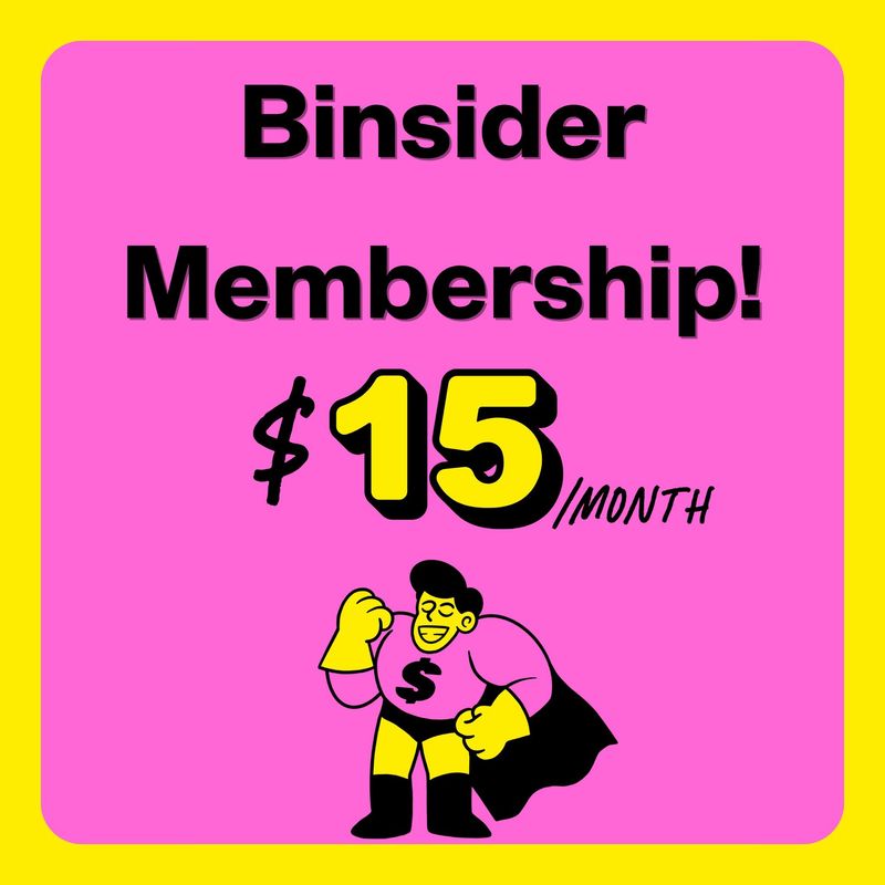 Binsider Membership