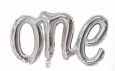 One, Colour: Silver, Size: 104*42cm