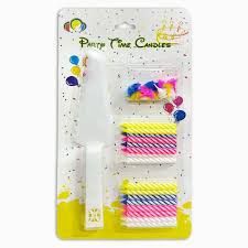 Cake Cutter/Candles 16 pc