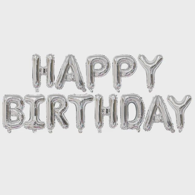Happy Birthday3, Colour: Sliver