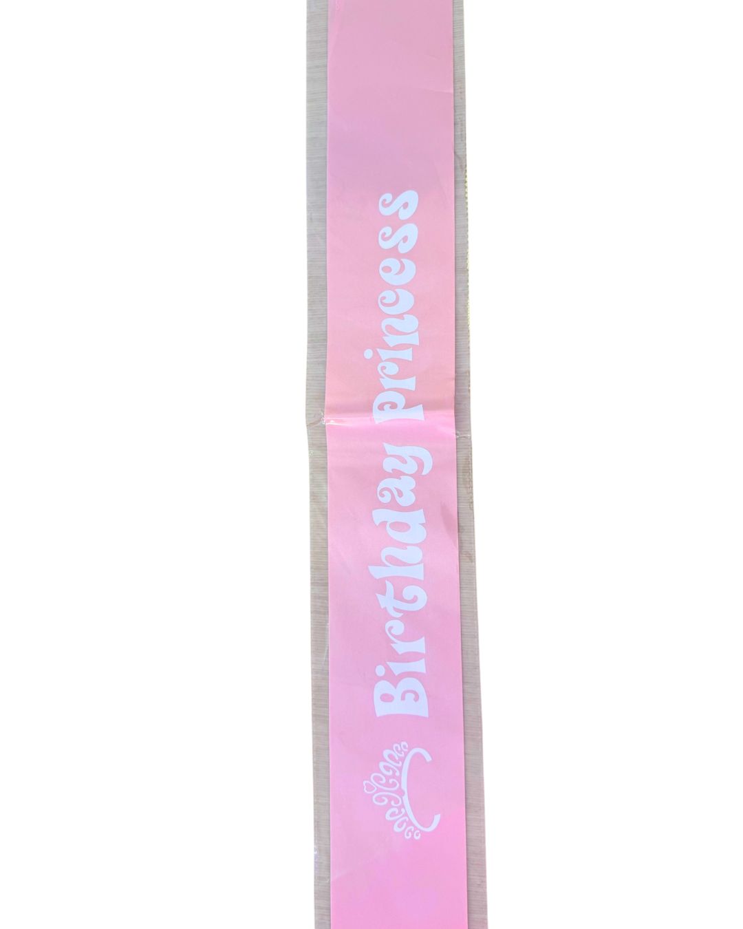Sash, Design: Birthday Princess - Pink/White