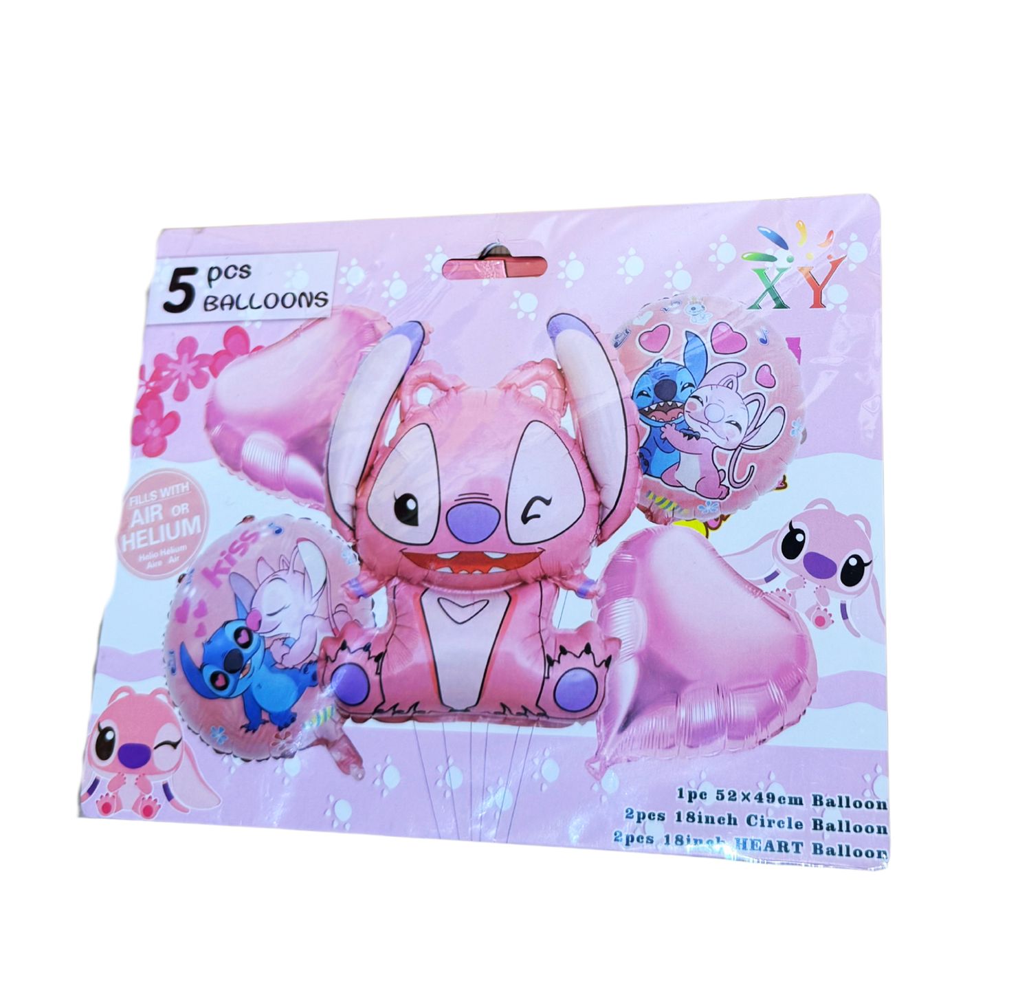Foil Balloon Set, Design: Stitch