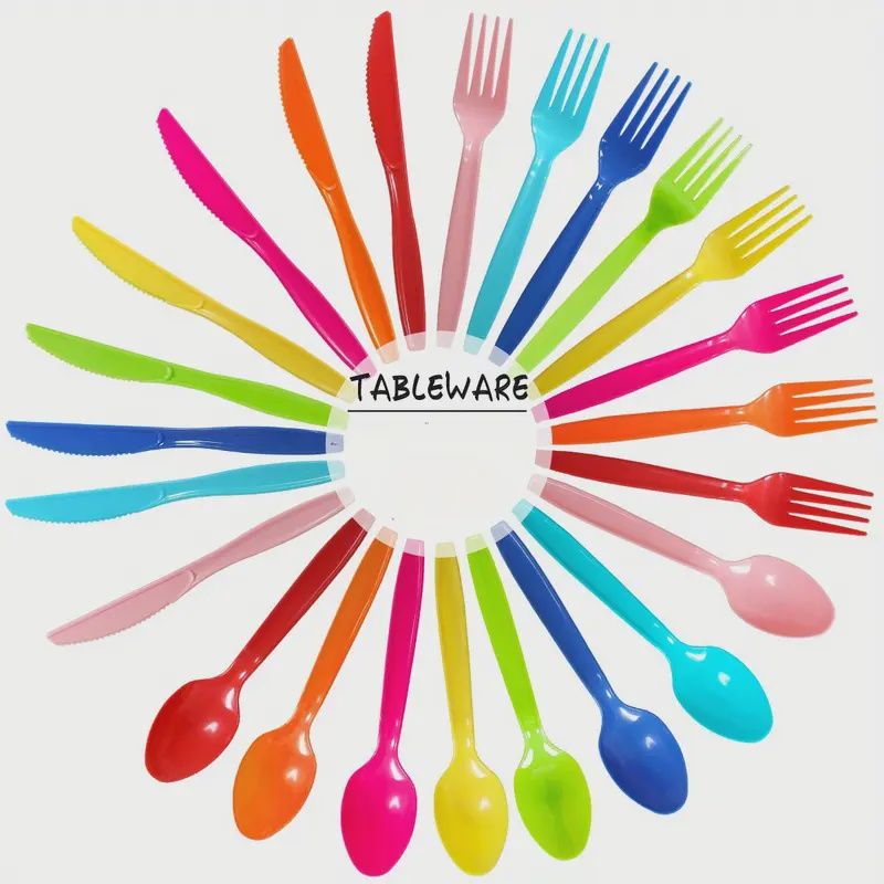 Cutlery  6 Pc, Colour: green, shape: spoon