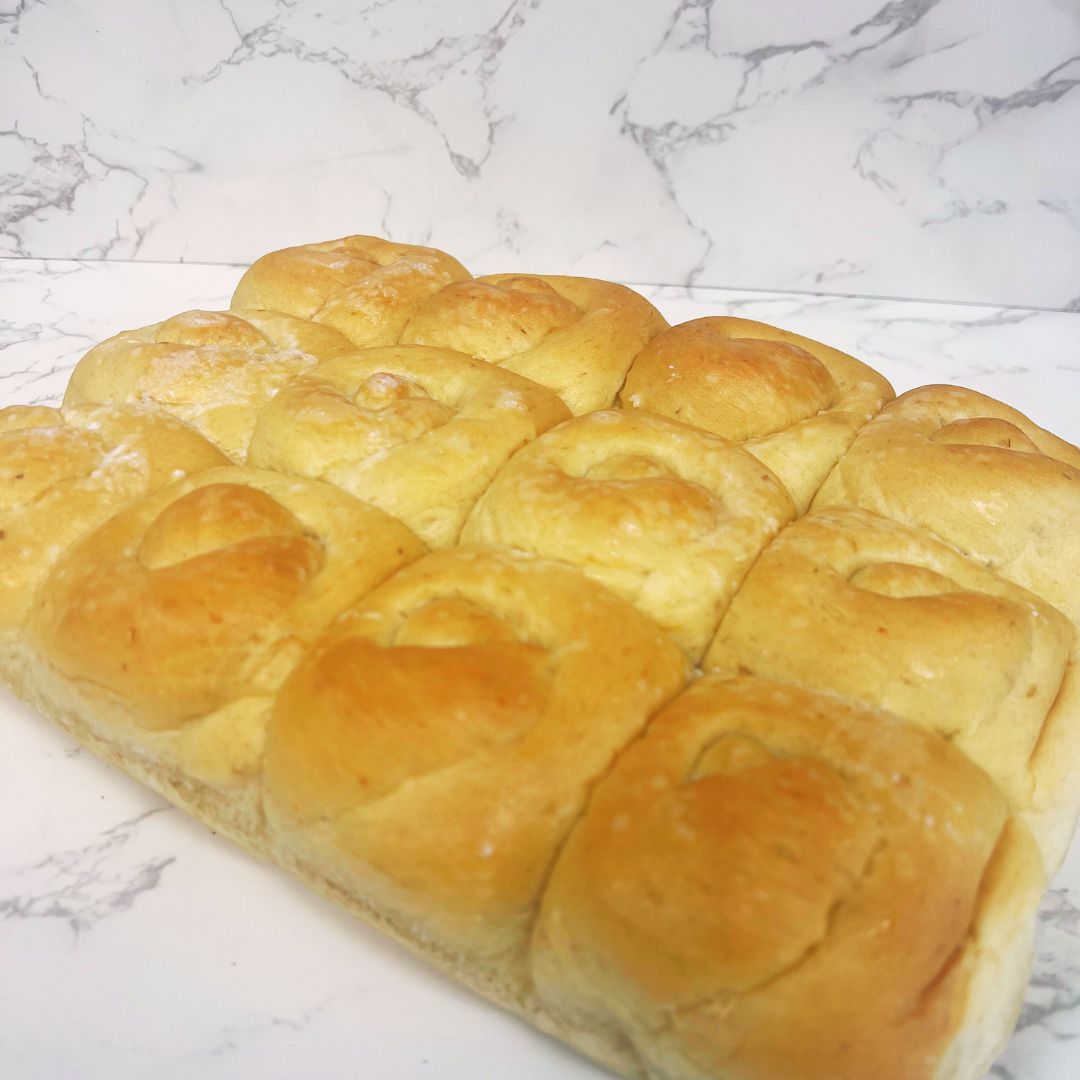 One dozen dinner rolls