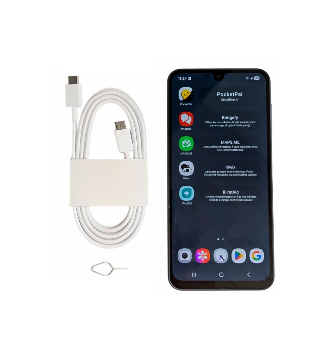 GridSafe A16 – Offline krise-telefon med kernefunktioner