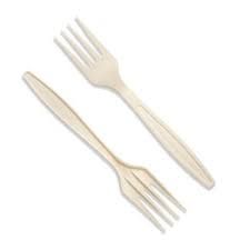 CASE OF 7&quot; RECYCABLE FORKS 1000