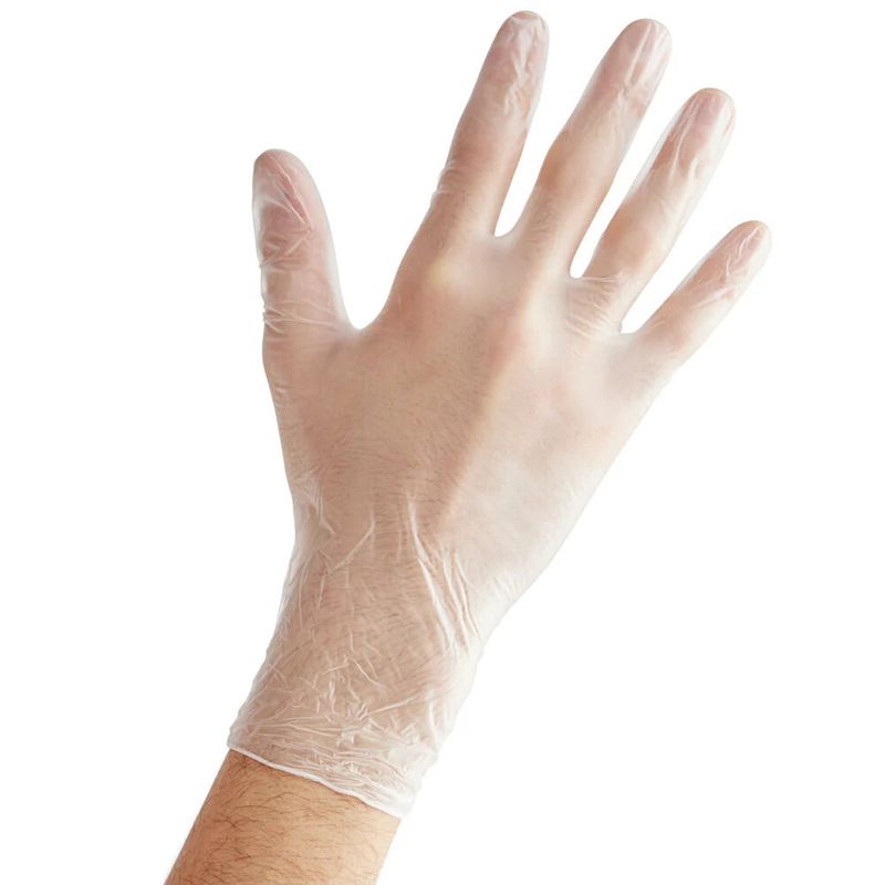 CASE OF VINYL PF GLOVES MEDIUM 1000