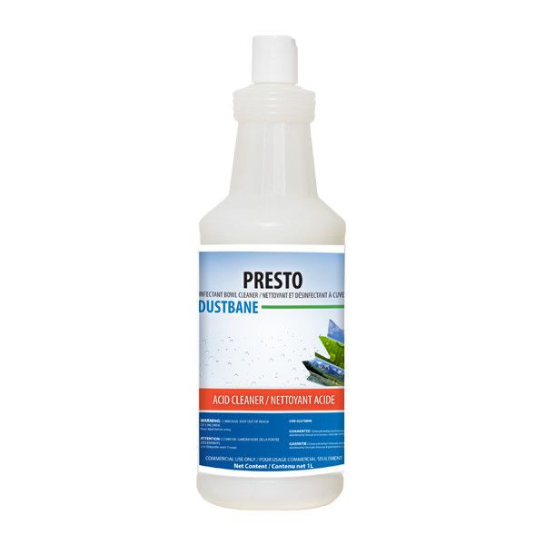 BOTTLE OF DUSTBANE ACID BOWL CLEANER 1L