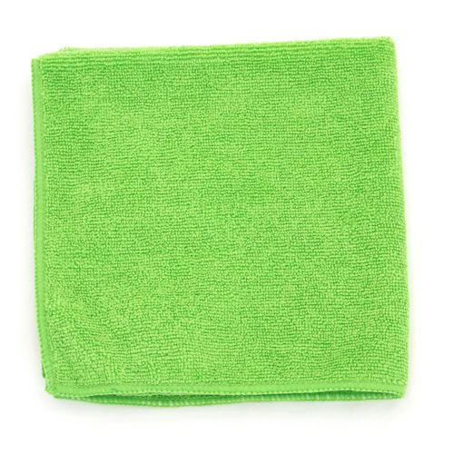 MICROFIBER CLOTHS 16 X 16 GREEN 24