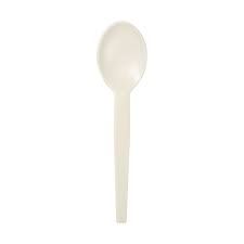 CASE OF 7&quot; RECYCABLE SOUP SPOONS 1000