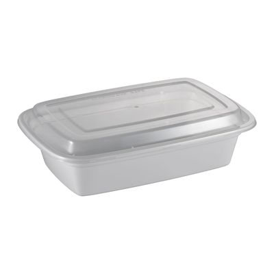 38 OZ RECTANGULAR MICROWAVEABLE CONTAINER 150