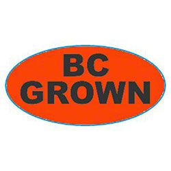 LABEL "BC GROWN" 1000