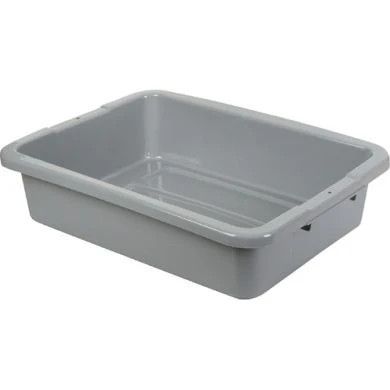 BUS PAN GREY 20x15x5