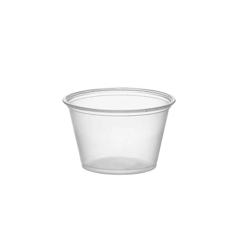 CASE OF 1.0 OZ PLASTIC PORTION CUPS  2500
