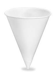 CASE OF 4 OZ PAPER CONE CUPS 5000