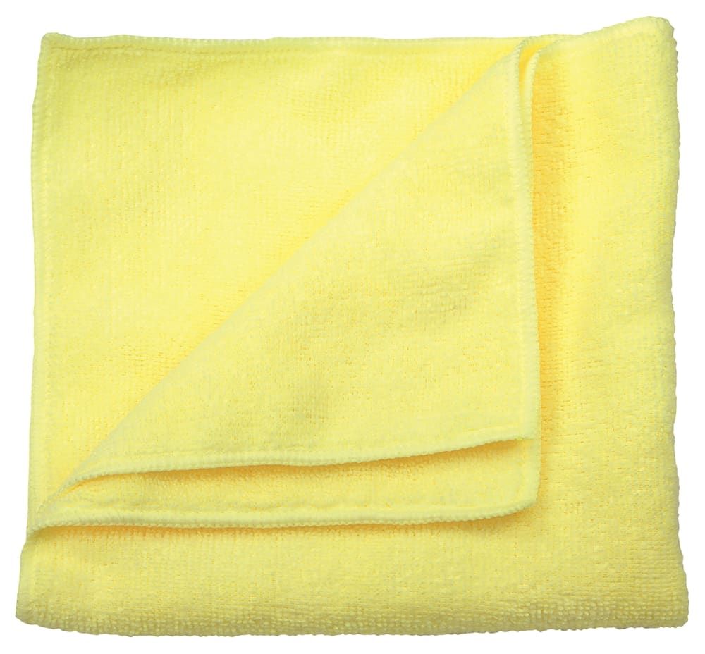 MICROFIBER CLOTHS 16 X 16 YELLOW 24