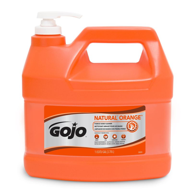 GOJO NATURAL ORANGE W/ PUMICE HAND CLEANER 3.78L