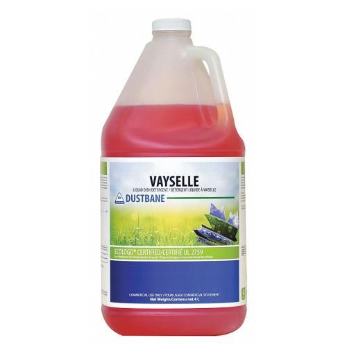 BOTTLE OF DUSTBANE VAYSELLE DISH DETERGENT 4L