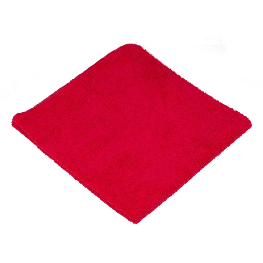 MICROFIBER CLOTHS 16 X 16 RED 24