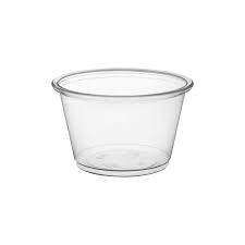 CASE OF 4.0 OZ PLASTIC PORTION CUPS 2500