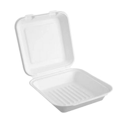 COMPOSTABLE HINGED 8X8X3 200
