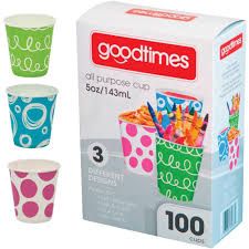 CUP GOODTIMES 5OZ 100