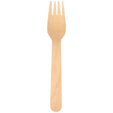CUTLERY WOODEN FORK 1000