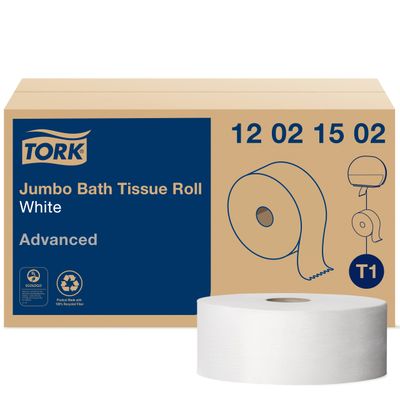 TOILET PAPER TORK 12021502 2PLY 6/1600'