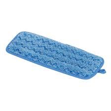 RM Q820 MICROFIBRE BLUE DAMP MOP 11&quot;
