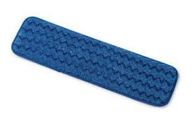 RM Q410 MICROFIBRE BLUE DAMP MOP 18&quot;