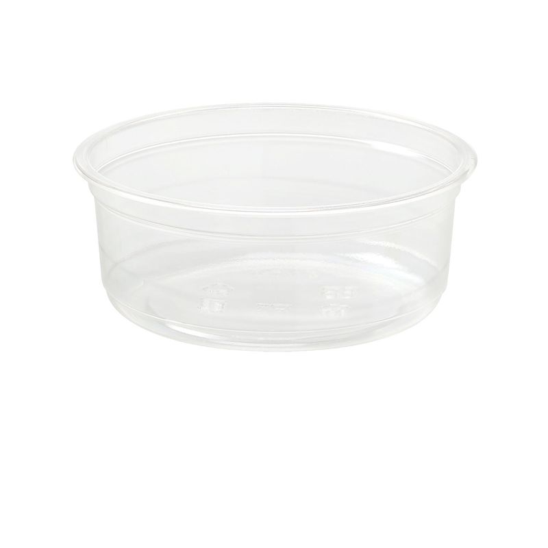 SLEEVE OF 08 OZ ROUND DELI CONTAINERS 50