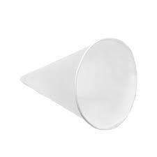 SLEEVE OF CUP CONE 4 OZ W4F PAPER 200