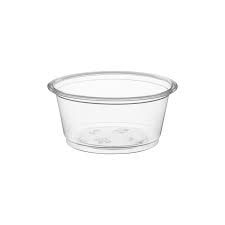 SLEEVE OF 2.0 OZ PLASTIC PORTION CUPS 50