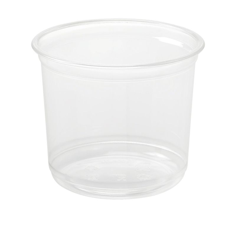 SLEEVE OF 16 OZ ROUND DELI CONTAINERS 50