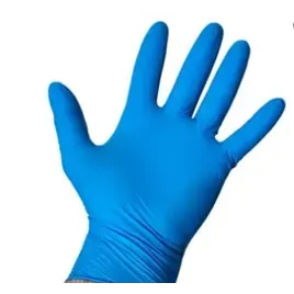 CASE OF MEDIUM 3 MIL BLUE NITRILE GLOVES 1000