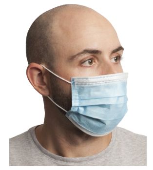 DISPOSABLE DUST MASK 3-PLY NON-MEDICAL 50