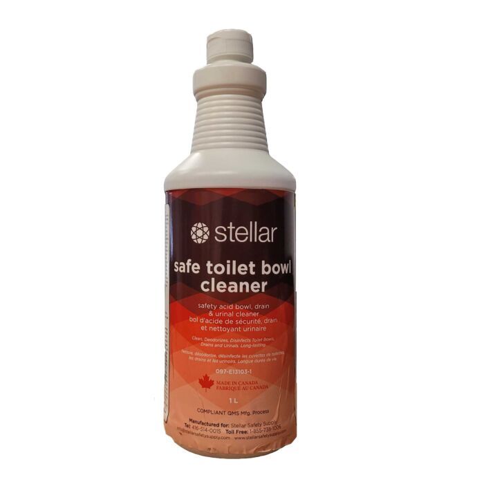 BOTTLE OF 23% HCL ACID BOWL CLEANER 1L