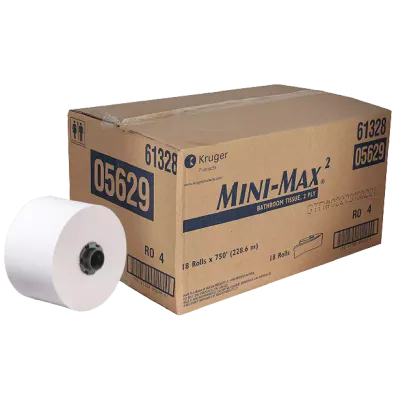 TOILET PAPER MINIMAX 05629 2PLY 18/750'