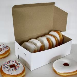 BOX DONUT 10x7x3.5 200/CS
