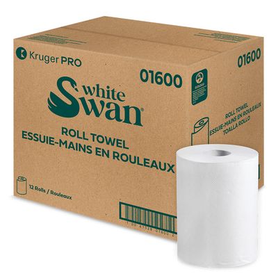 PAPER TOWEL WHITE SWAN 01600 12/500'