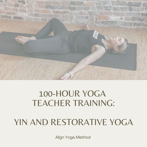 100 Hour Advanced Training - Yin & Restorative Yoga