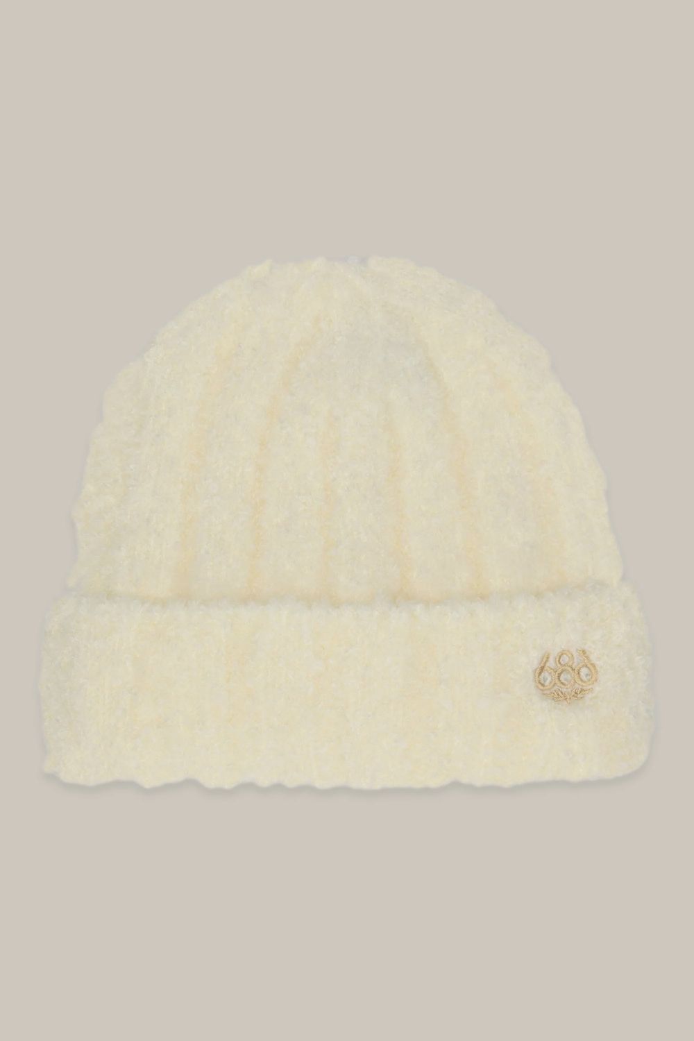 FUZZY BEANIE, COLOR: WHITE