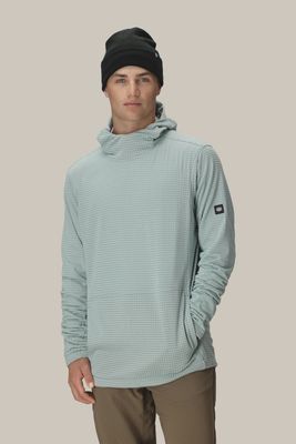 M'S MISSION GRID FLEECE HOODY