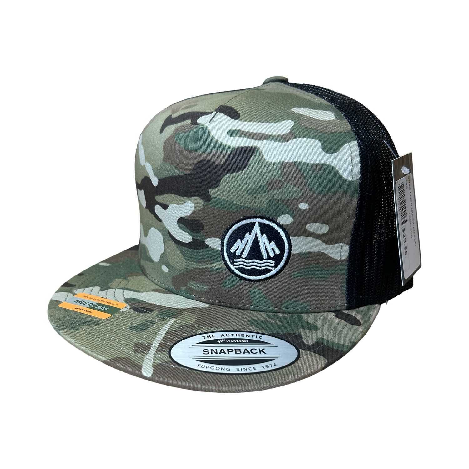 SNAC LOGO MULTICAM FLAT