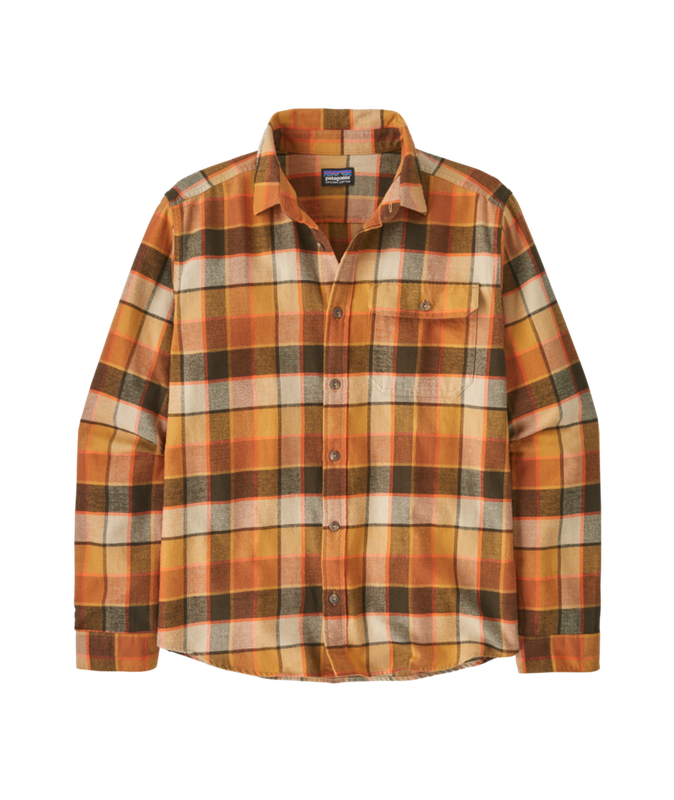 Men&#39;s Long-Sleeved Lightweight Fjord Flannel Shirt